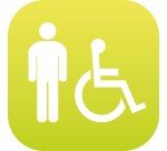 Plaque en Plexiglas PLEXI - Homme + PMR