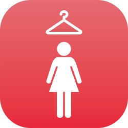 Plaque en Plexiglas PLEXI - Vestiaire Femme