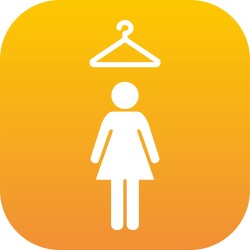 Plaque en Plexiglas PLEXI - Vestiaire Femme