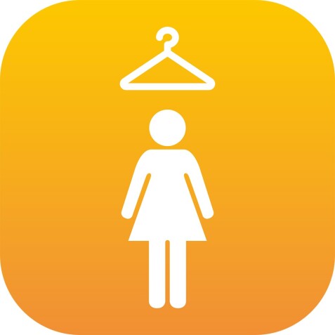 Plaque en Plexiglas PLEXI - Vestiaire Femme
