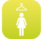 Plaque en Plexiglas PLEXI - Vestiaire Femme