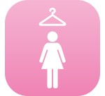 Plaque en Plexiglas PLEXI - Vestiaire Femme