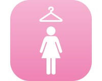 Plaque en Plexiglas PLEXI - Vestiaire Femme