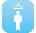 Plaque en Plexiglas PLEXI - Vestiaire Homme