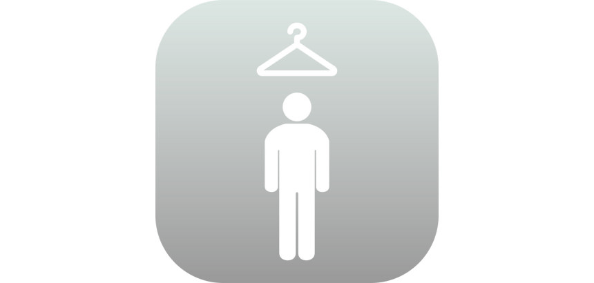 Plaque en Plexiglas PLEXI - Vestiaire Homme