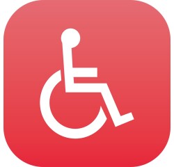 Plaque en drapeau PLEXI - PMR