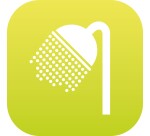 Plaque en drapeau PLEXI - Douche