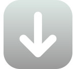 Plaque en drapeau PLEXI - Flèche Droite