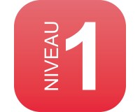 Plaque en drapeau PLEXI - Niveau 1