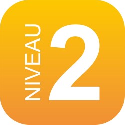 Plaque en drapeau PLEXI - Niveau 2