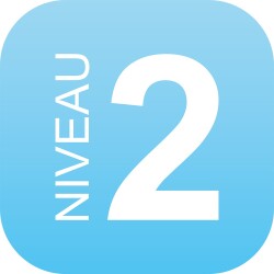 Plaque en drapeau PLEXI - Niveau 2