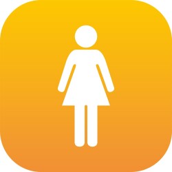 Plaque en drapeau PLEXI - Femme
