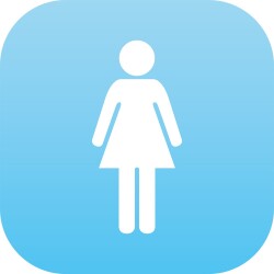 Plaque en drapeau PLEXI - Femme