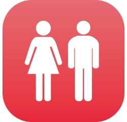 Plaque en drapeau PLEXI - Mixte