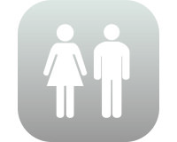 Plaque en drapeau PLEXI - Mixte