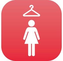 Plaque en drapeau PLEXI - Vestiaire Femme