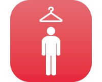 Plaque en drapeau PLEXI - Vestiaire Homme