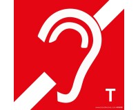 Panneau AMPLIFICATEUR PAR BOUCLE MAGNETIQUE - relief et braille