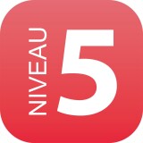 Plaque en drapeau PLEXI - Niveau 5