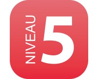 Plaque en drapeau PLEXI - Niveau 5