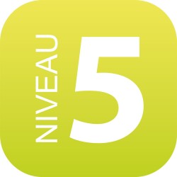 Plaque en drapeau PLEXI - Niveau 5