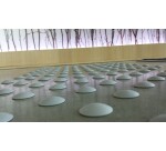 Plots podotactiles PODOKIT Thermoplastiques gris auto-adhésifs