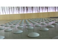 Plots podotactiles PODOKIT Thermoplastiques gris auto-adhésifs