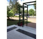 Dalle podotactile en caoutchouc IDECO - Int/Ext