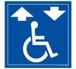 Panneau Monte escalier pour fauteuil roulant