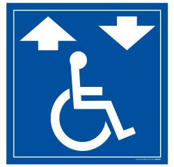 Panneau Monte escalier pour fauteuil roulant