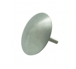 Clou de voirie bombé lisse en inox