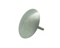 Clou de voirie bombé lisse en inox