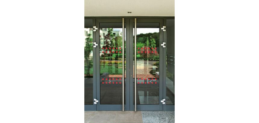 Ronds de Signalisation pour Surface vitrée par 60