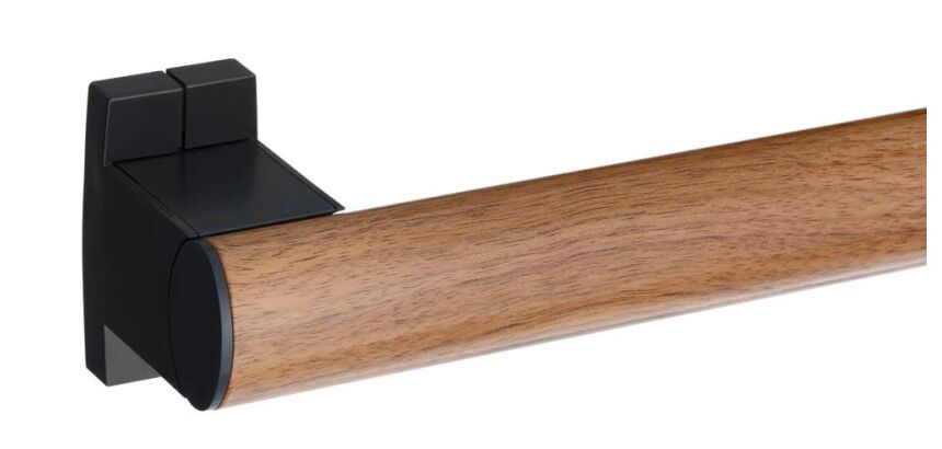 Barre d'appui droite WOOD 40 cm