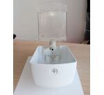 Distributeur de savon PUSH blanc