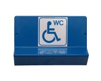 WC PMR - braille et gravure