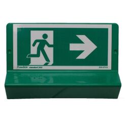 Issue de Secours - braille