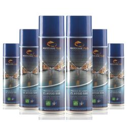 Aérosol Bleu 500ml x 6