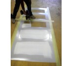 Pochoir souple Bandes - passage piéton ou zébra