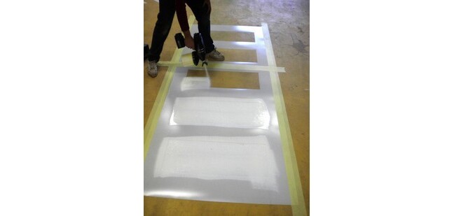 Pochoir souple Bandes - passage piéton ou zébra