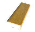Nez de marche antidérapant Polygrain XL 50 x 30 x 1900 mm