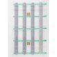 BAOKIT - bandes Podotactiles en barrettes auto-adhésives