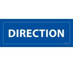 Plaque de porte DIRECTION