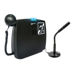 Boucle magnétique mobile pour comptoir d'accueil