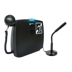 Boucle magnétique mobile pour comptoir d'accueil