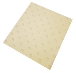 Dalle podotactile COLOR WATELIN BEIGE 445x400 mm - polyuréthane - auto-Adhésive  - Beige