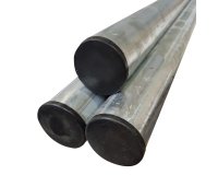 Poteau Rond en Acier Galvanisé Ø60 mm