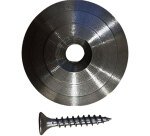Plot Podotactile Bombé à Visser - en aluminium