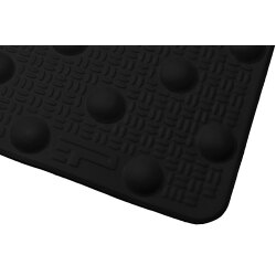 Dalle podotactile en résine avec adhésif épais- Résine méthacrylate - Extérieure