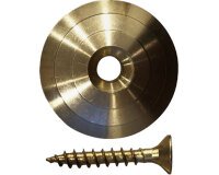 Plot Podotactile Bombé à Visser en Laiton